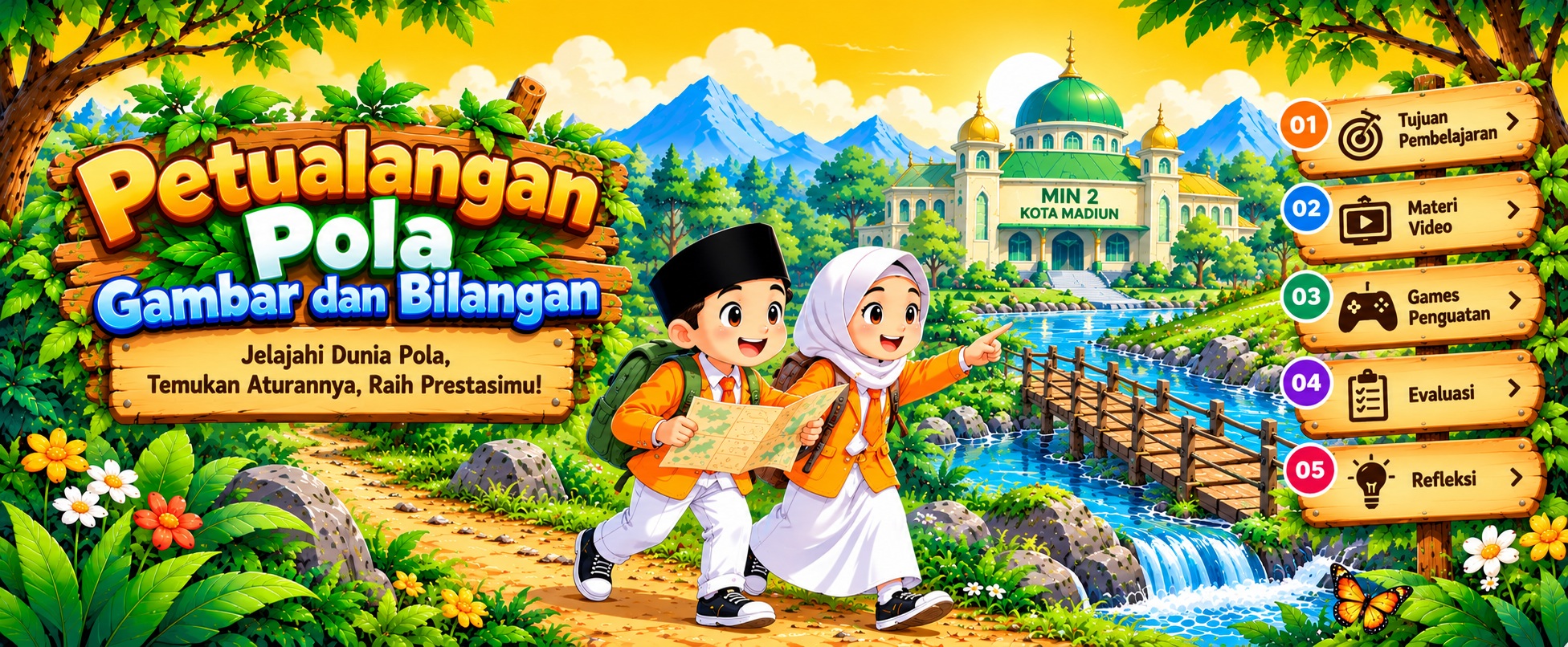 Petualangan Pola Gambar dan Bilangan